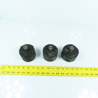 Kaeser 6.1343.0 Anti-Vibration Rubber Pads Machine Mount 12mmx1.75 Lot Of 3