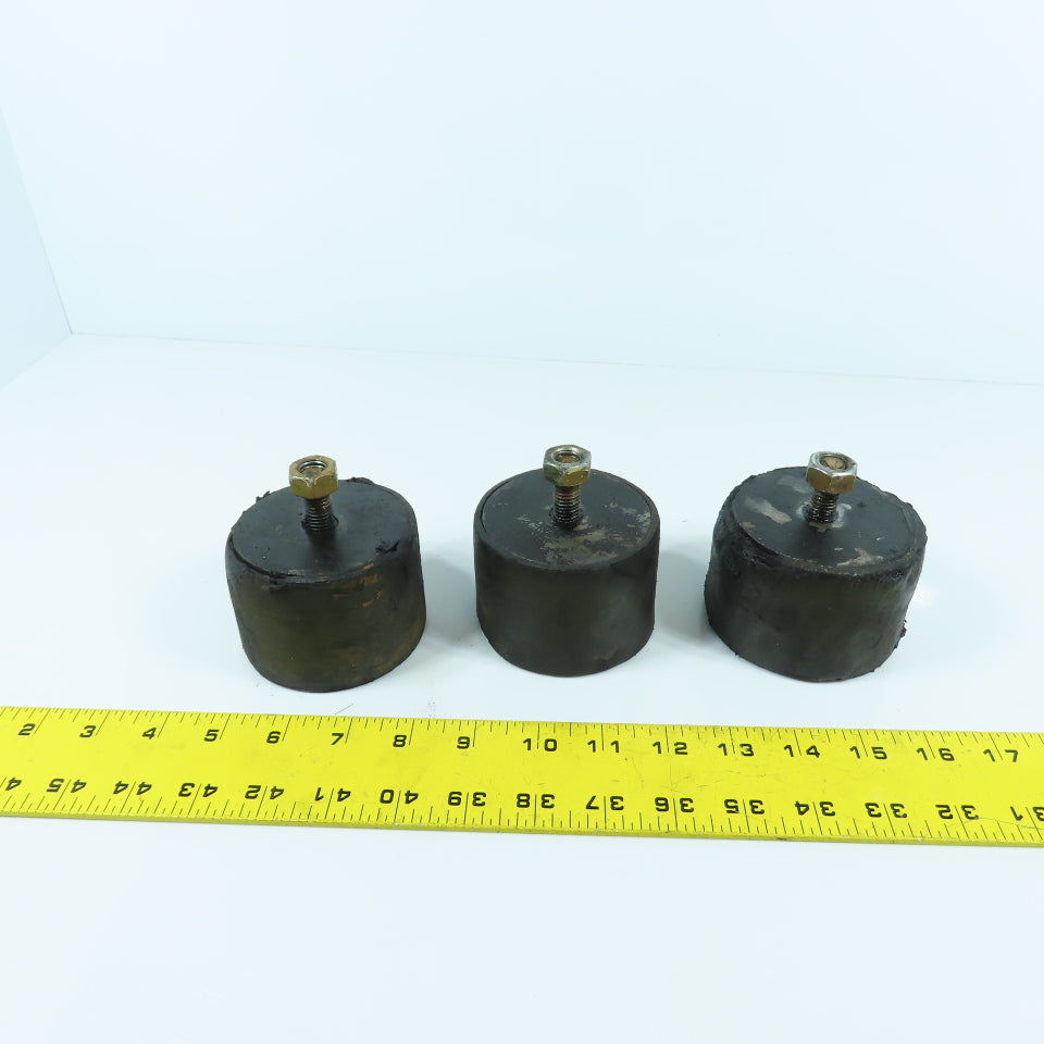Kaeser 6.1343.0 Anti-Vibration Rubber Pads Machine Mount 12mmx1.75 Lot Of 3