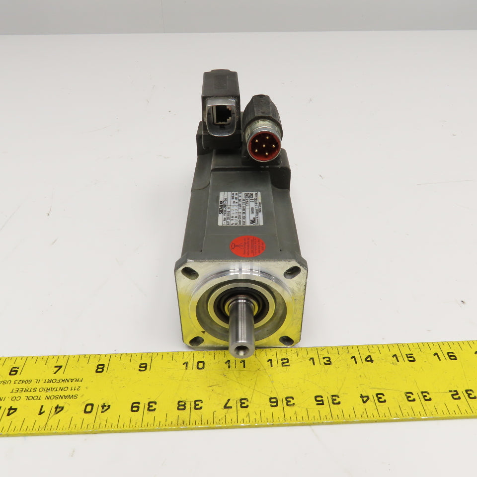 Siemens 1FK7034-5AK71-1DH5 330V 3Ph Servo Motor 10,000 RPM With Brake