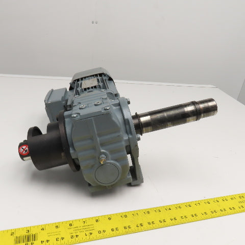 Sew SH47/T DRE80M4BE1HF 0.75kW 1740RPM 200/380V 3Ph 12.10:1 Ratio Gear Motor