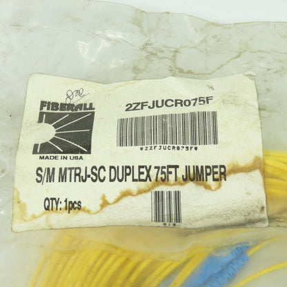 Fiberall 2ZFJUCR075F S/M MTRJ-SC Duplex 75' Jumper