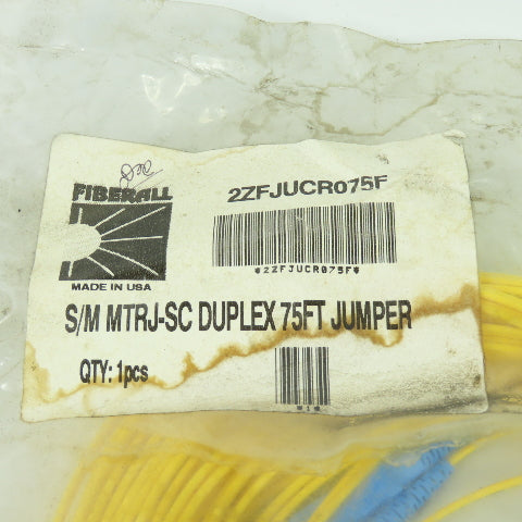 Fiberall 2ZFJUCR075F S/M MTRJ-SC Duplex 75' Jumper