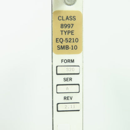 Square D EQ-5210 SMB-10 Ser A Rev 2.11 DC Welder Micro Board
