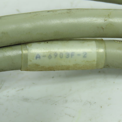 Keithley A-6903F-2 Cordset Cable W/ Amp 553577-3 Plug
