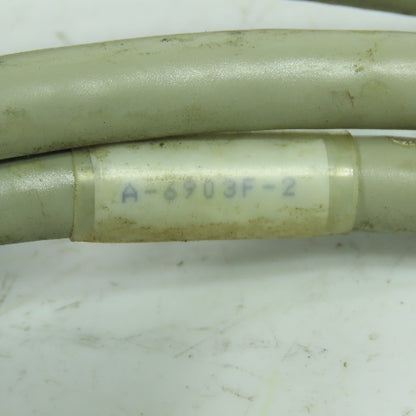 Keithley A-6903F-2 Cordset Cable W/ Amp 553577-3 Plug
