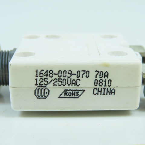 Mechanical Products 1648-009-070 56454429 70A Circuit Breaker From ES4000 250V