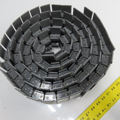 Rexnord D863T-K4.5 4-1/2" Wide Table Top Conveyor Chain 10' Long D863TAB-K4.5
