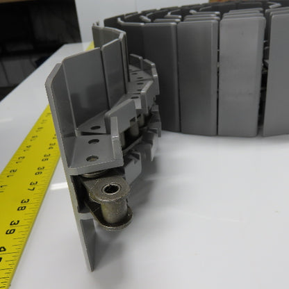 Rexnord D863T-K4.5 4-1/2" Wide Table Top Conveyor Chain 10' Long D863TAB-K4.5