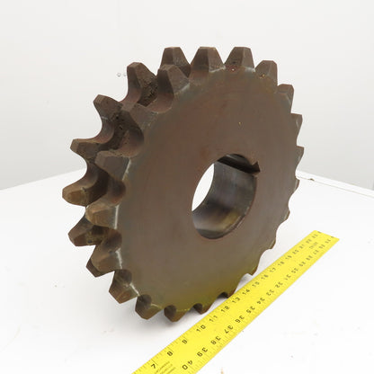 Browning S0-2116 #160-2 Two Strand Roller Chain Sprocket 20T 14" OD 4" Bore
