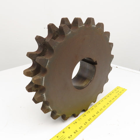 Browning S0-2116 #160-2 Two Strand Roller Chain Sprocket 20T 14" OD 4" Bore