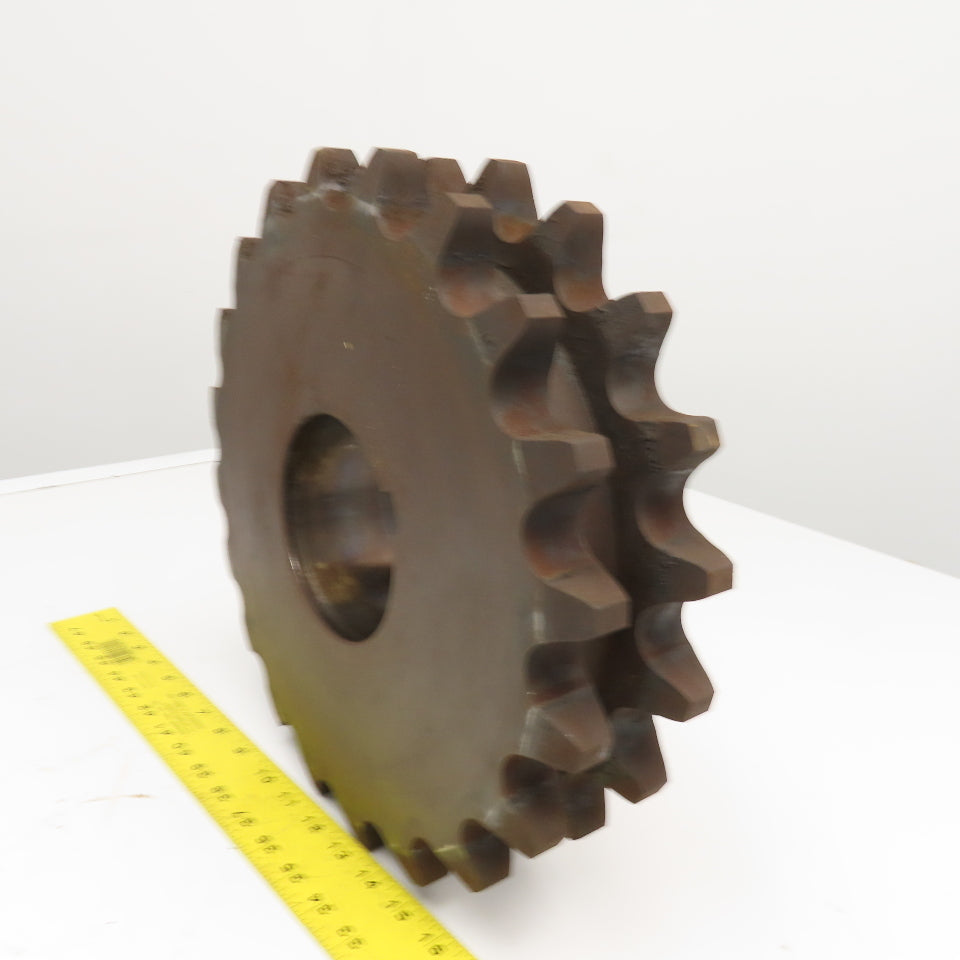 Browning S0-2116 #160-2 Two Strand Roller Chain Sprocket 20T 14" OD 4" Bore