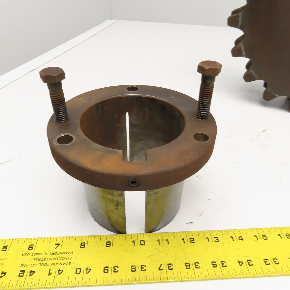 Browning S0-2116 #160-2 Two Strand Roller Chain Sprocket 20T 14" OD 4" Bore