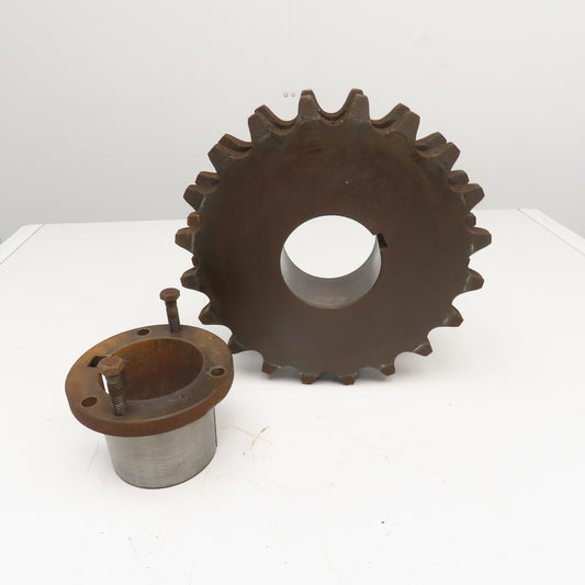 Browning S0-2116 #160-2 Two Strand Roller Chain Sprocket 20T 14" OD 4" Bore