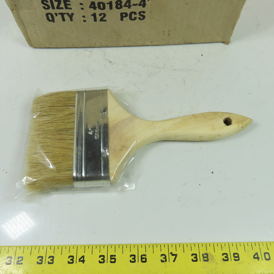 Weiler Style 4" Pro Chip & Oil Brush Lot Of 12