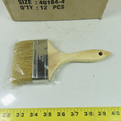 Weiler Style 4" Pro Chip & Oil Brush Lot Of 12