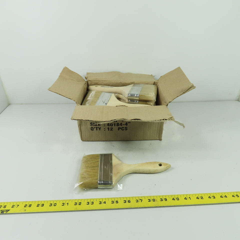 Weiler Style 4" Pro Chip & Oil Brush Lot Of 12
