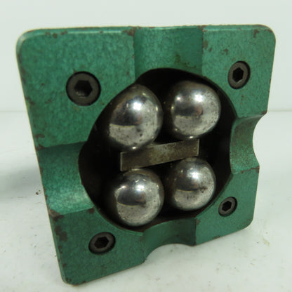Rubert England Ball Bearing Machine Blocks 3-3/8" X 3-3/8" Lot Of 2