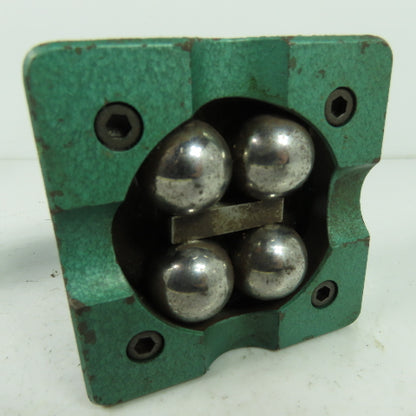 Rubert England Ball Bearing Machine Blocks 3-3/8" X 3-3/8" Lot Of 2