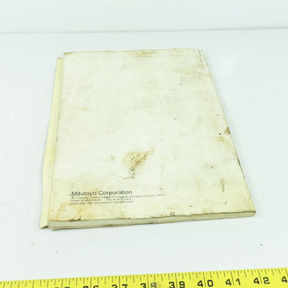 Mitutoyo SJ-201 Surface Roughness Tester User's Manual