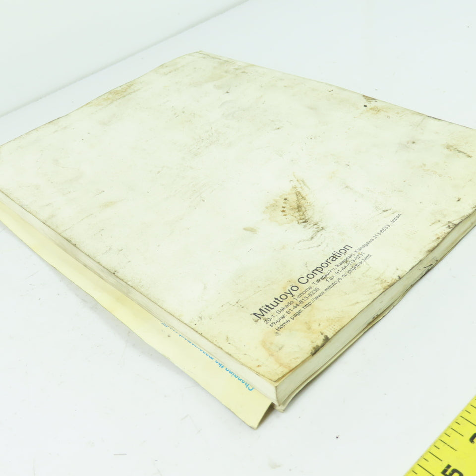 Mitutoyo SJ-201 Surface Roughness Tester User's Manual