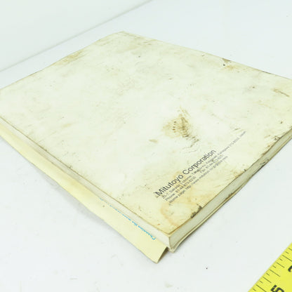Mitutoyo SJ-201 Surface Roughness Tester User's Manual