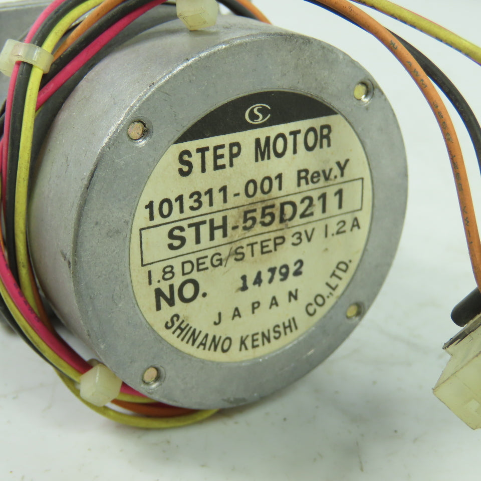 Shinano kenshi STH-55D211 Step Motor 101311-011 Rev Y 1.8Deg/Step 3V 1.2A