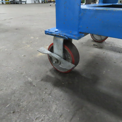 61" x 24" x 36" H Steel Slide Top Work Table Weld Bench 1/2" & 5/8" W/ Casters