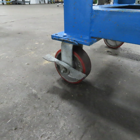 61" x 24" x 36" H Steel Slide Top Work Table Weld Bench 1/2" & 5/8" W/ Casters