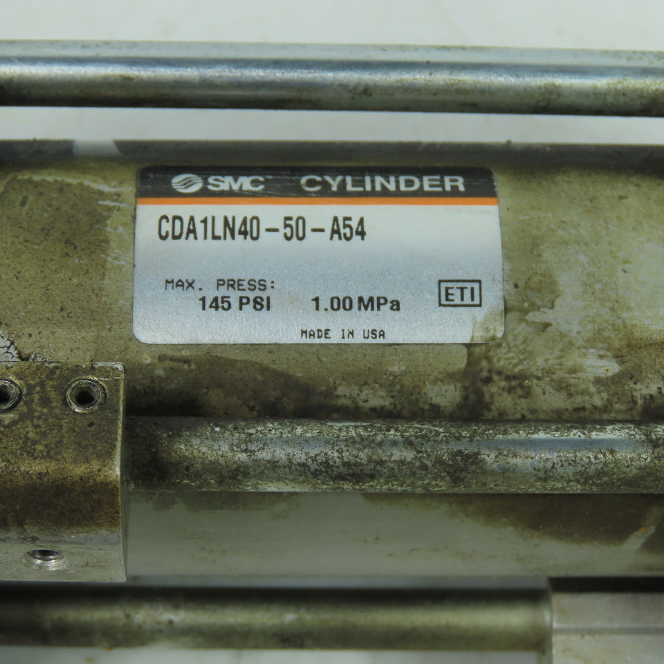 SMC CDA1LN40-50-A54 Double Acting Pneumatic Cylinder 40mm Bore 50mm Stroke