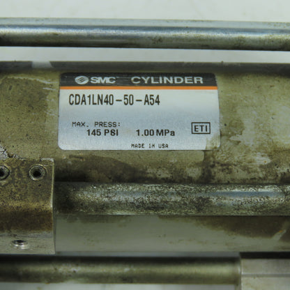 SMC CDA1LN40-50-A54 Double Acting Pneumatic Cylinder 40mm Bore 50mm Stroke