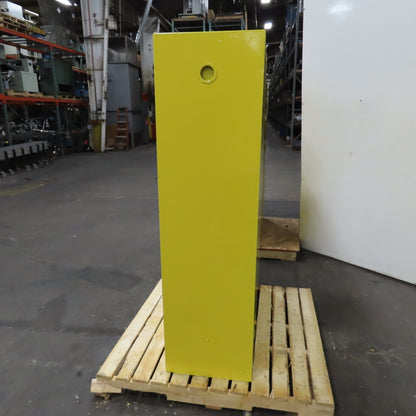 Justrite 25450 45 Gallon Cap Flammable Liquid Storage Cabinet Yellow (No Shelfs)