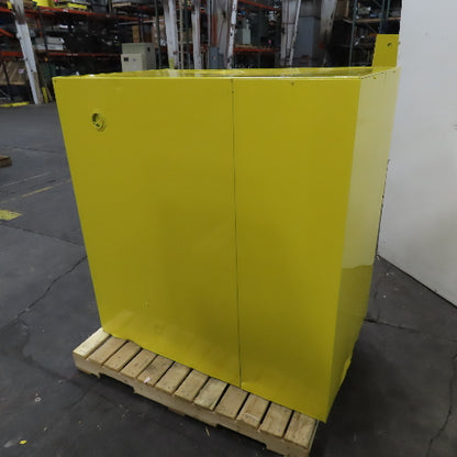 Justrite 899320 55 Gal Flammable Liquid Horizontal Single Drum Storage Cabinet