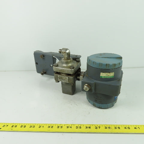 Foxboro 821GM-IS1NH2 Pressure Transmitter 600PSI 12.5-65VDC 4-20mA W/ D0135NH