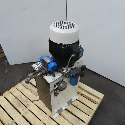 Motion Industries 7.5HP 15 Gallon Hydraulic Power Unit 230/460V 3PH 1.0GPM