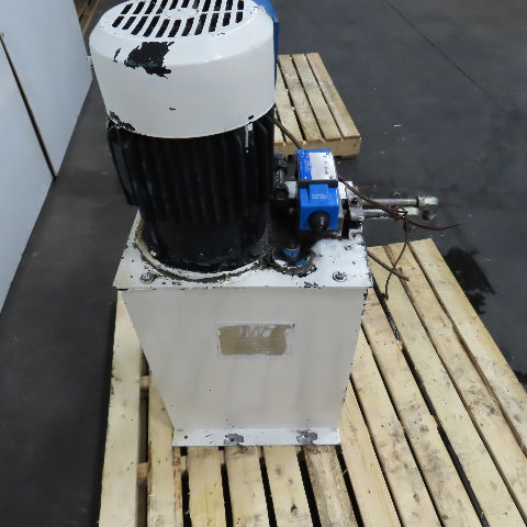 Motion Industries 7.5HP 15 Gallon Hydraulic Power Unit 230/460V 3PH 1.0GPM