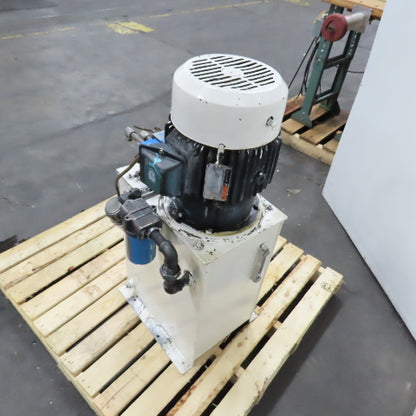 Motion Industries 7.5HP 15 Gallon Hydraulic Power Unit 230/460V 3PH 1.0GPM