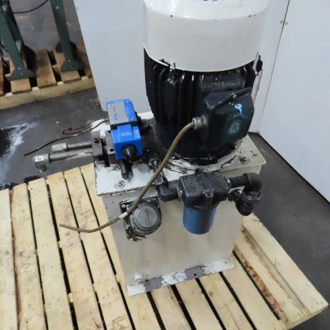 Motion Industries 7.5HP 15 Gallon Hydraulic Power Unit 230/460V 3PH 1.0GPM