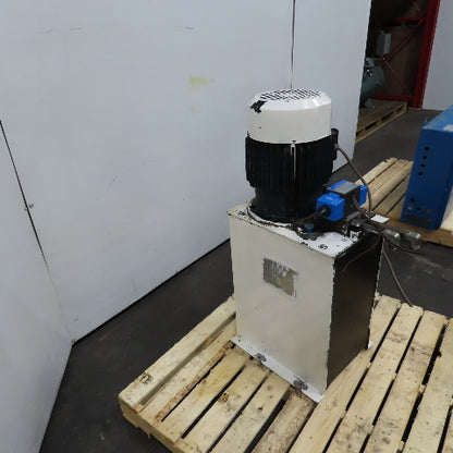 Motion Industries 7.5HP 15 Gallon Hydraulic Power Unit 230/460V 3PH 1.0GPM