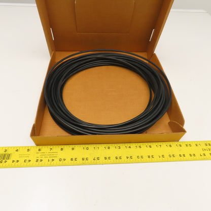 Alkon MNY6-BL-25 6mm x 4mm ID Black Nylon Airline Tubing 75'