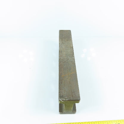 1972 J.G. Pieta 12"L x 4" x 2" W Steel Parallel / Riser Machinist Block Vintage