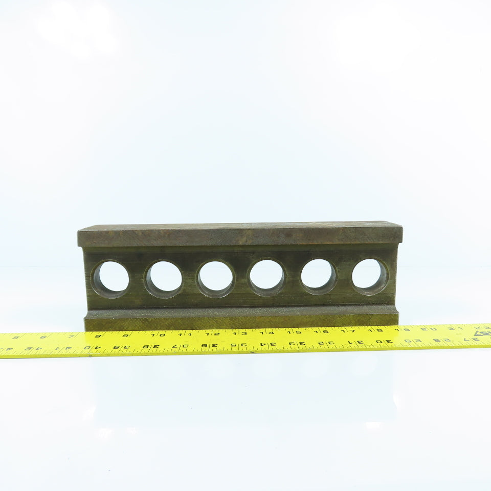 1972 J.G. Pieta 12"L x 4" x 2" W Steel Parallel / Riser Machinist Block Vintage