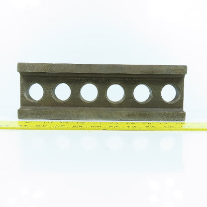 1972 J.G. Pieta 12"L x 4" x 2" W Steel Parallel / Riser Machinist Block Vintage