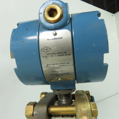 Rosemount 1151GP6E22B2 Pressure Transmitter 45VDC 100PSIG 4-20mA