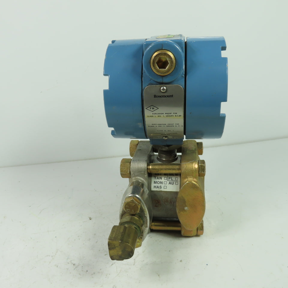 Rosemount 1151GP7E22B2 Pressure Transmitter 45VDC 300PSI 4-20mA