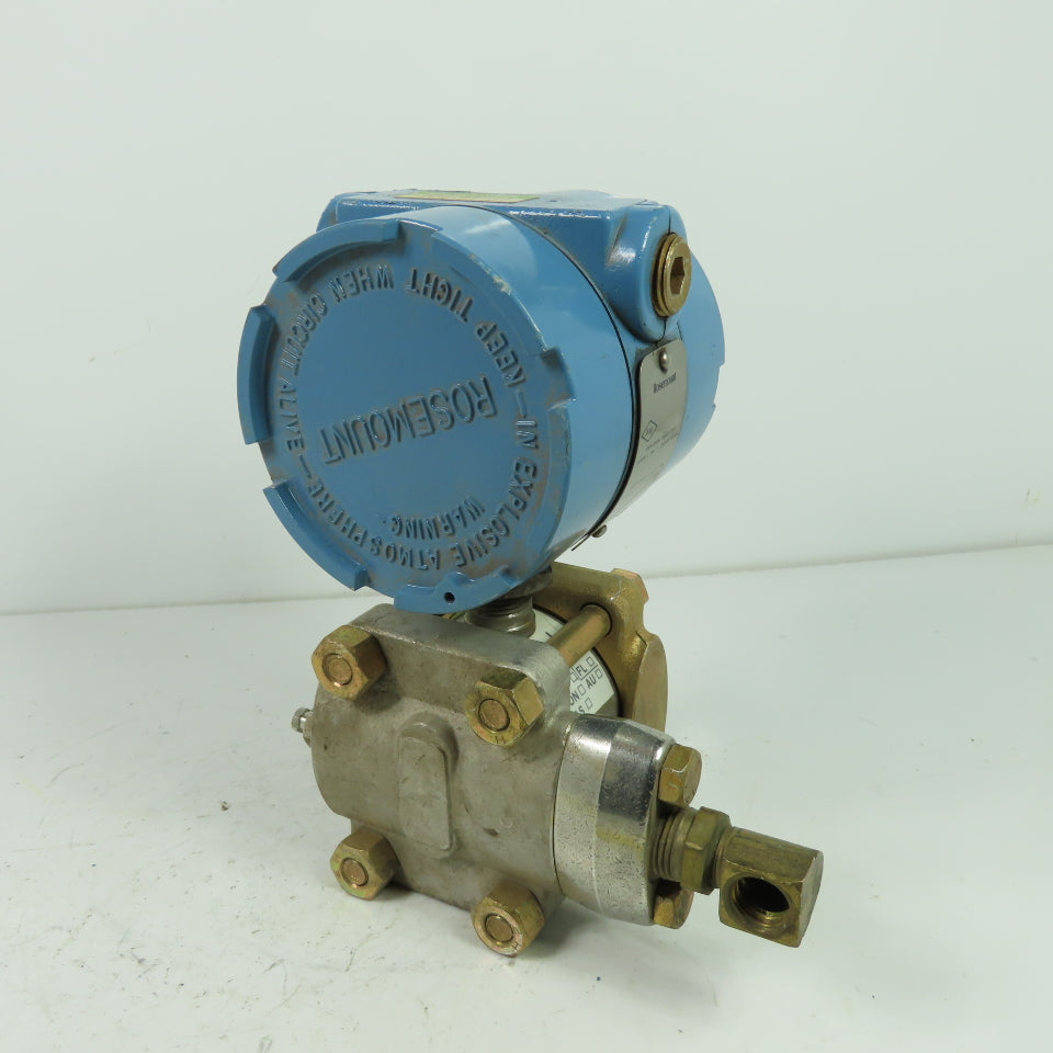 Rosemount 1151GP7E22B2 Pressure Transmitter 45VDC 300PSI 4-20mA