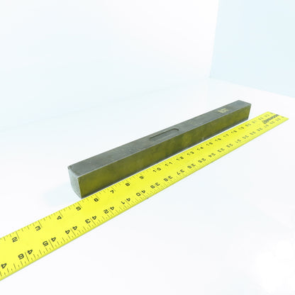 1-1/4" x 1-1/2" x 16" L Rectangular Steel Gage Block GO 16.002" NOGO 16.006"
