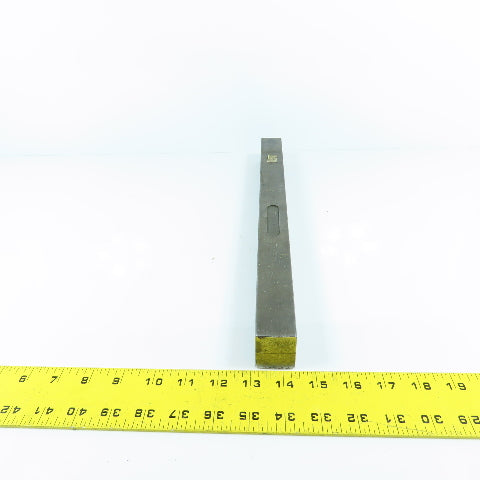 1-1/4" x 1-1/2" x 16" L Rectangular Steel Gage Block GO 16.002" NOGO 16.006"