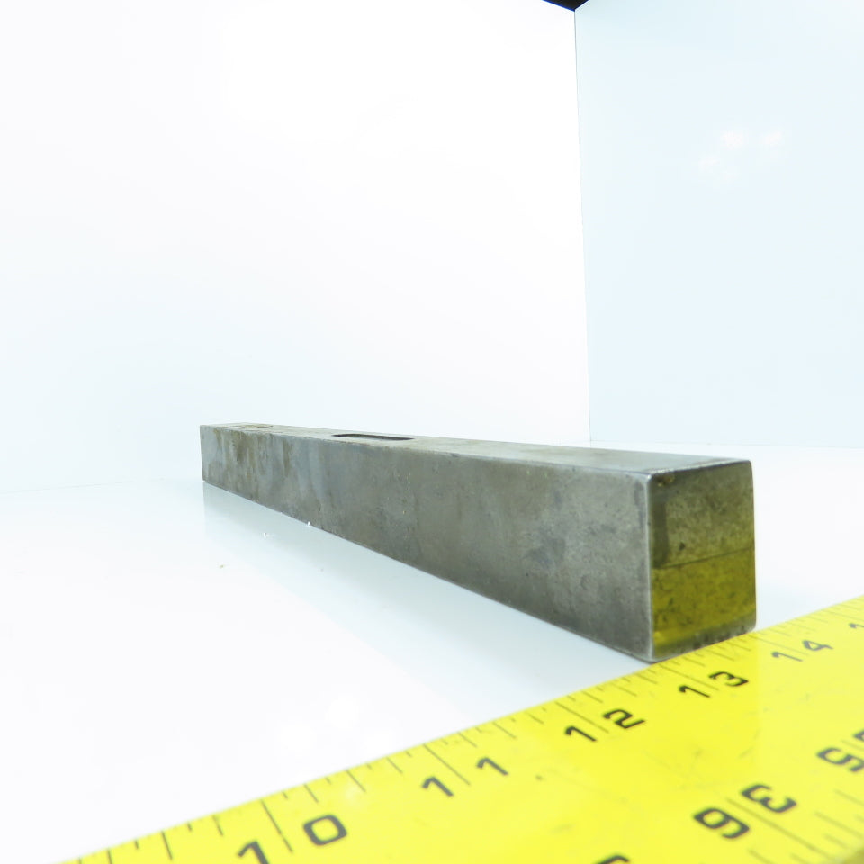 1-1/4" x 1-1/2" x 16" L Rectangular Steel Gage Block GO 16.002" NOGO 16.006"
