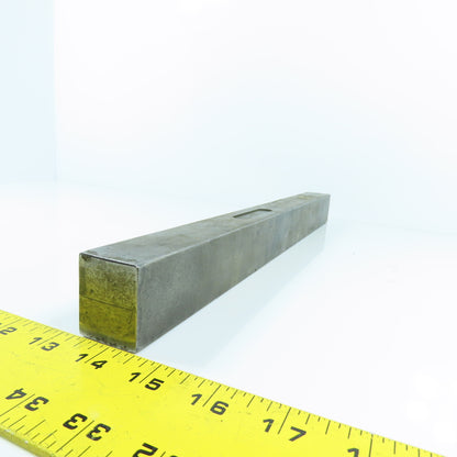 1-1/4" x 1-1/2" x 16" L Rectangular Steel Gage Block GO 16.002" NOGO 16.006"