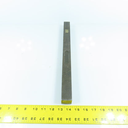 1-1/4" x 1-1/2" x 16" L Rectangular Steel Gage Block GO 16.002" NOGO 16.006"